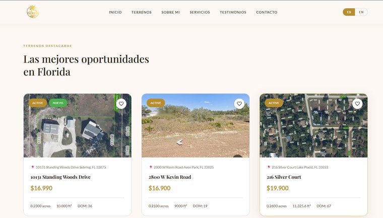 All Florida Land Deals - detalle