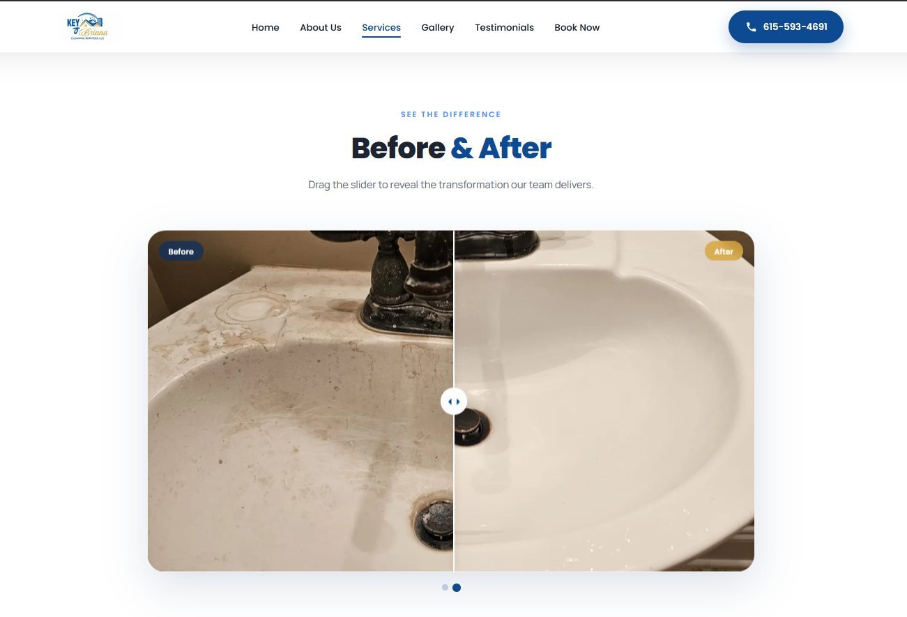 Key Briana Cleaning Services - detalle