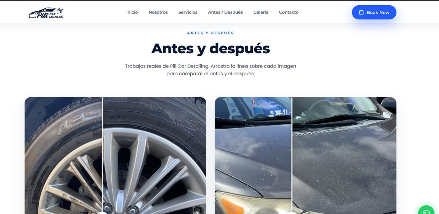 Pili Car Detailing - detalle